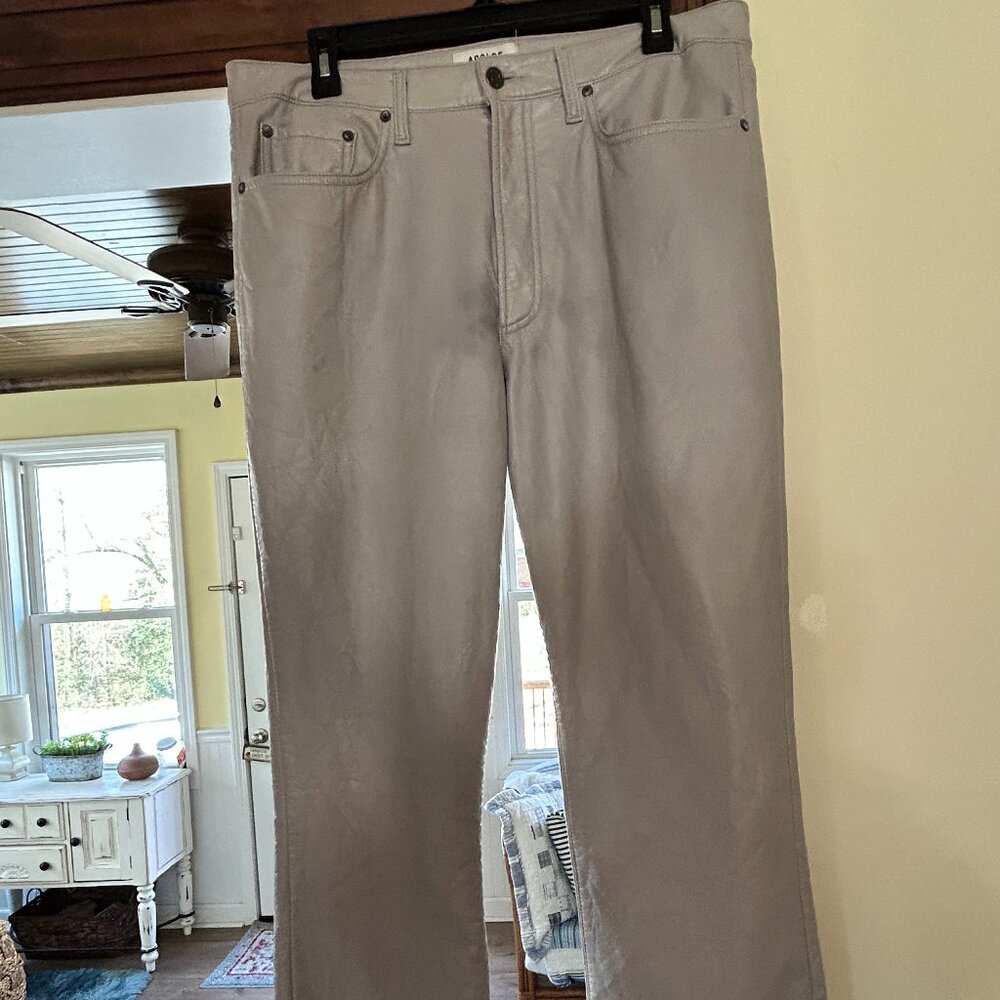 AGOLDE 90's Recycled Leather Pants